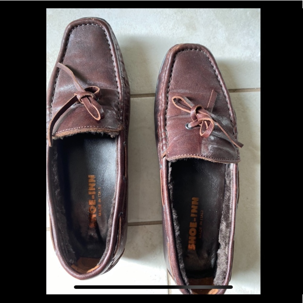 Shoe INN italian leather loafers